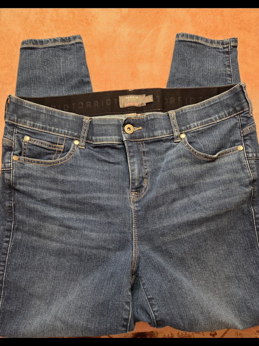 torrid Dark Blue Skinny Jeans